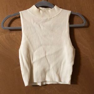White Crop Top